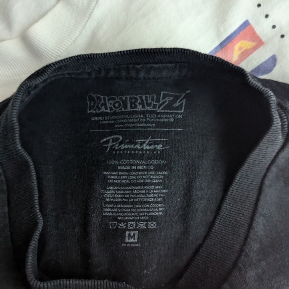 Primitive skateboarding x dragon Ball Z super sayain Goku long sleeve Tshirt M - Picture 2 of 6